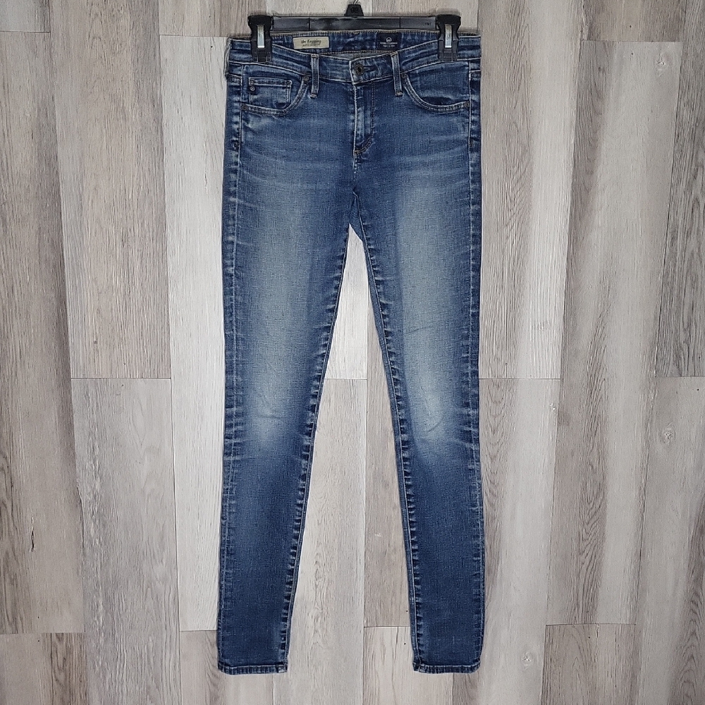 AG The Legging Super Skinny Fit Jeans Medium Wash Stretch Made In USA Capsule